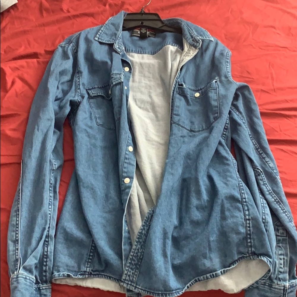 Denim shirt